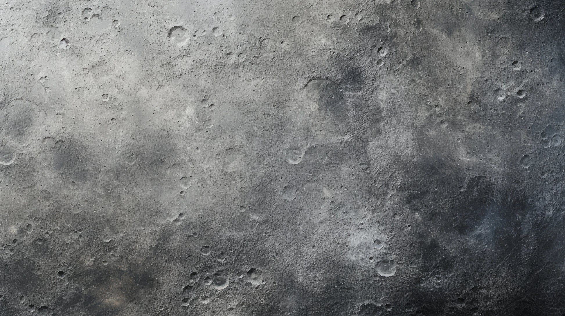 Prezentacja całego wzoru fototapety o nazwie Monochrome Moon