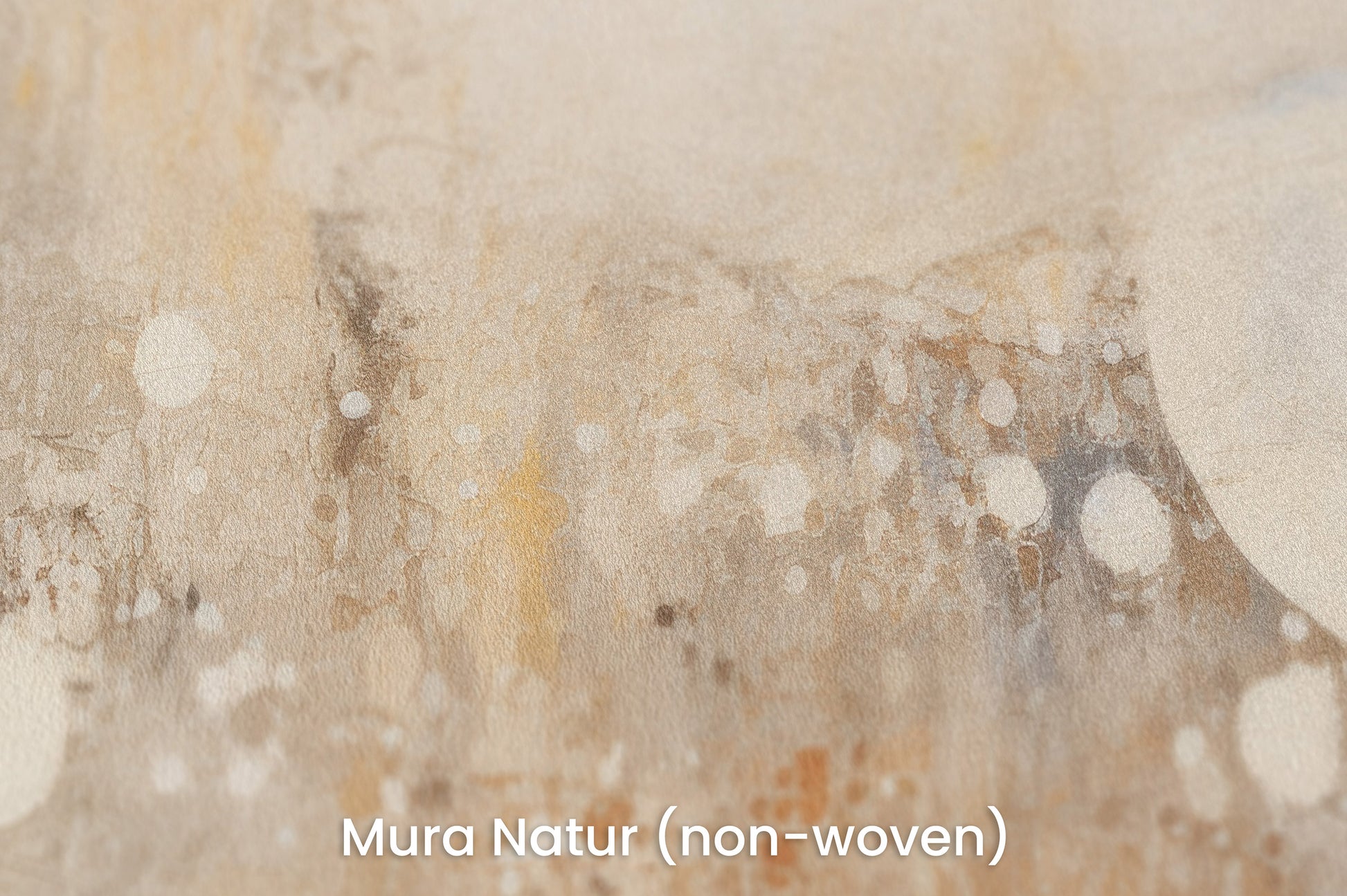 Zbliżenie na artystyczną fototapetę o nazwie HORIZON OF HARMONY na podłożu Mura Natur (non-woven) - naturalne i ekologiczne podłoże.