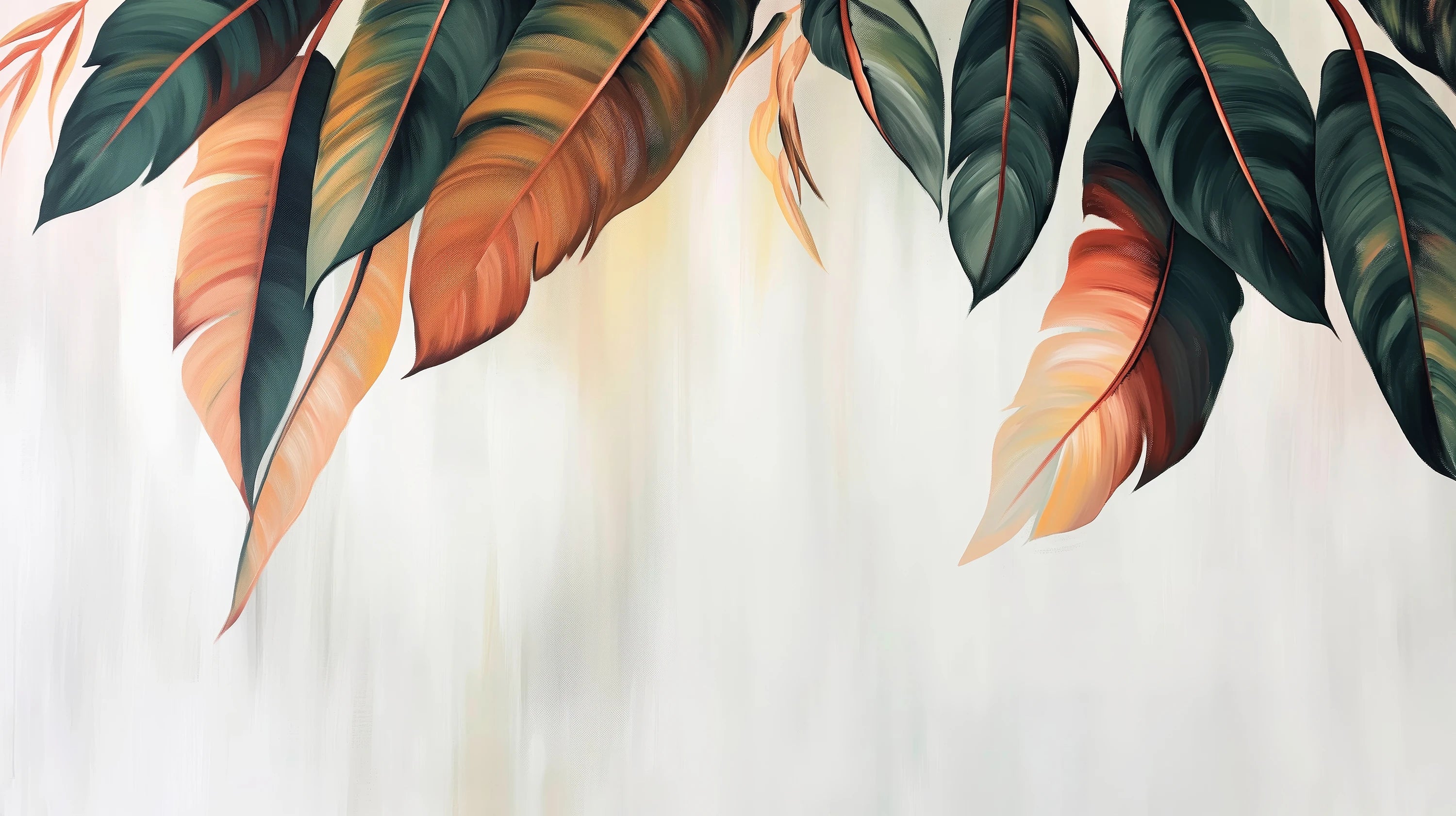 Pattern preview: Prezentacja całego wzoru fototapety o nazwie Vibrant Canopy