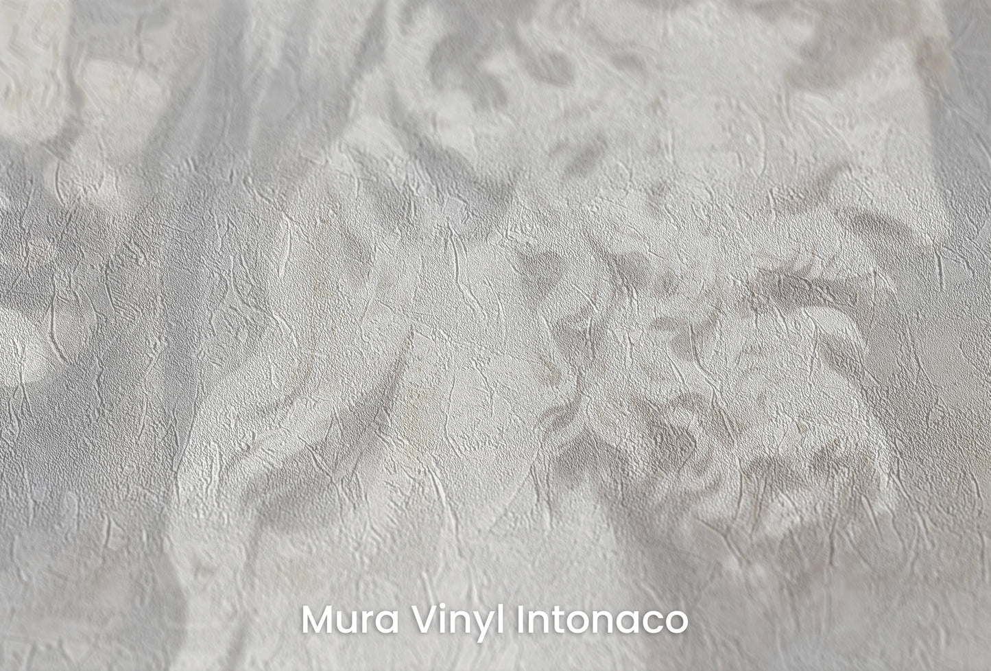Zbliżenie na artystyczną fototapetę o nazwie Grecian Serenity na podłożu Mura Vinyl Intonaco - struktura tartego tynku.