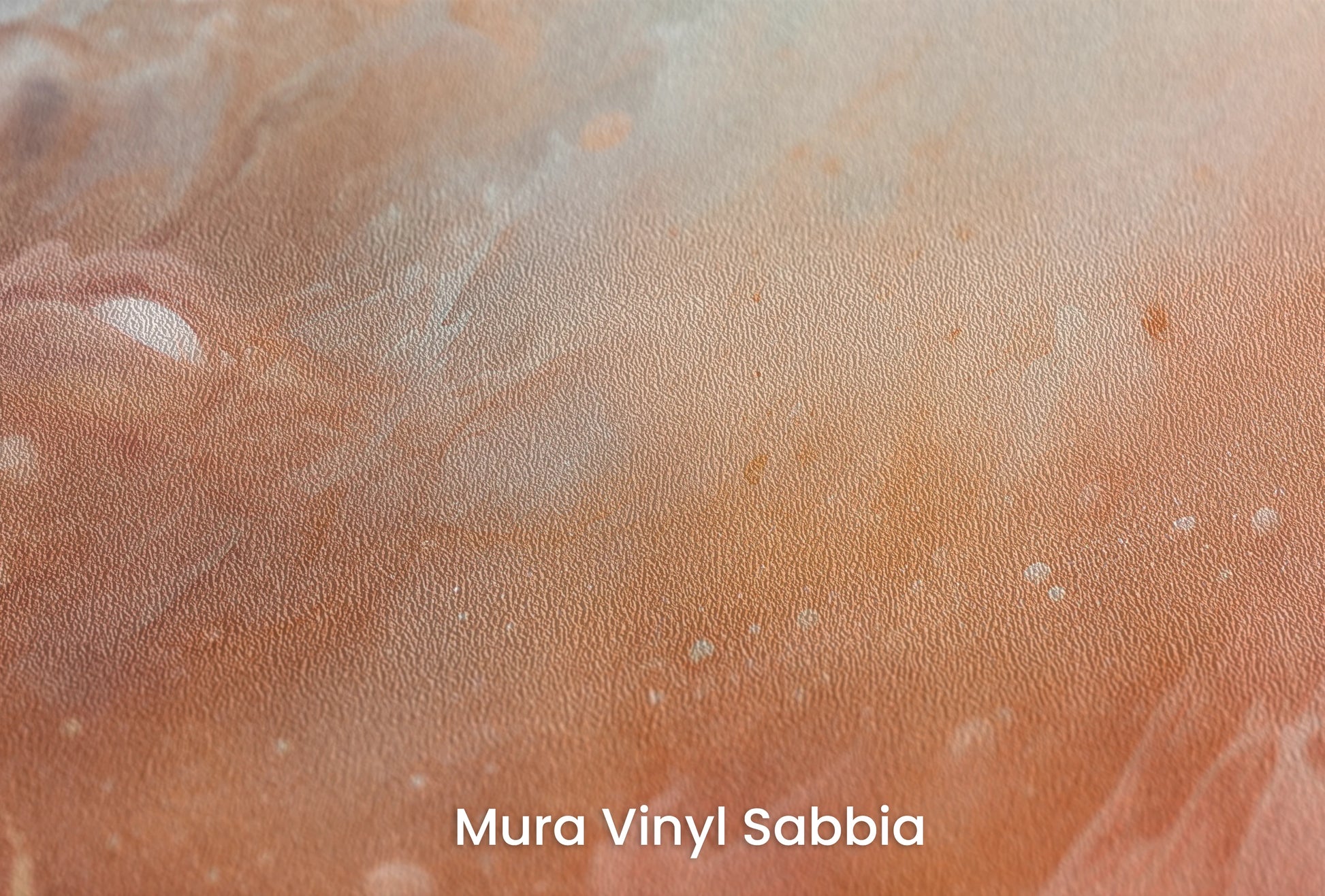 Zbliżenie na artystyczną fototapetę o nazwie Solar Nebula na podłożu Mura Vinyl Sabbia struktura grubego ziarna piasku.