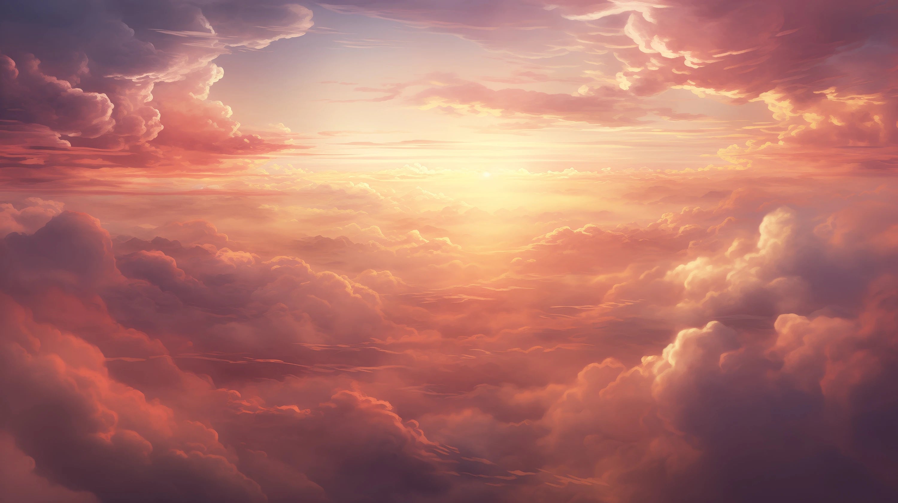 Podgląd wzoru: Prezentacja całego wzoru fototapety o nazwie Sunset Symphony