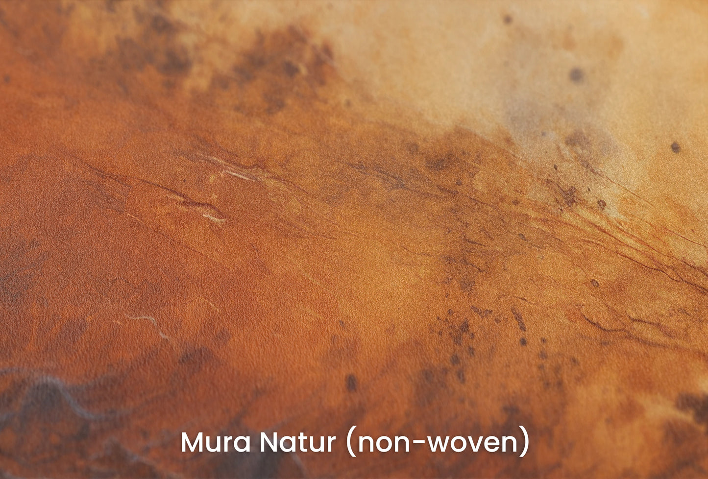 Zbliżenie na artystyczną fototapetę o nazwie Martian Winds na podłożu Mura Natur (non-woven) - naturalne i ekologiczne podłoże.