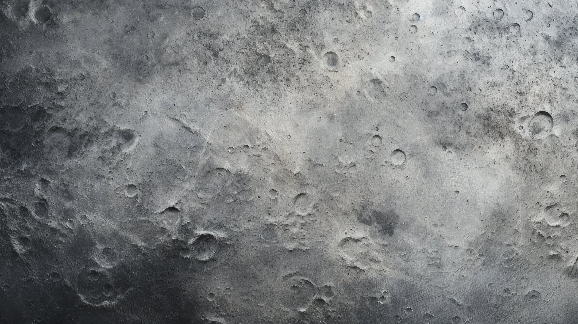 Prezentacja całego wzoru fototapety o nazwie Lunar Craters