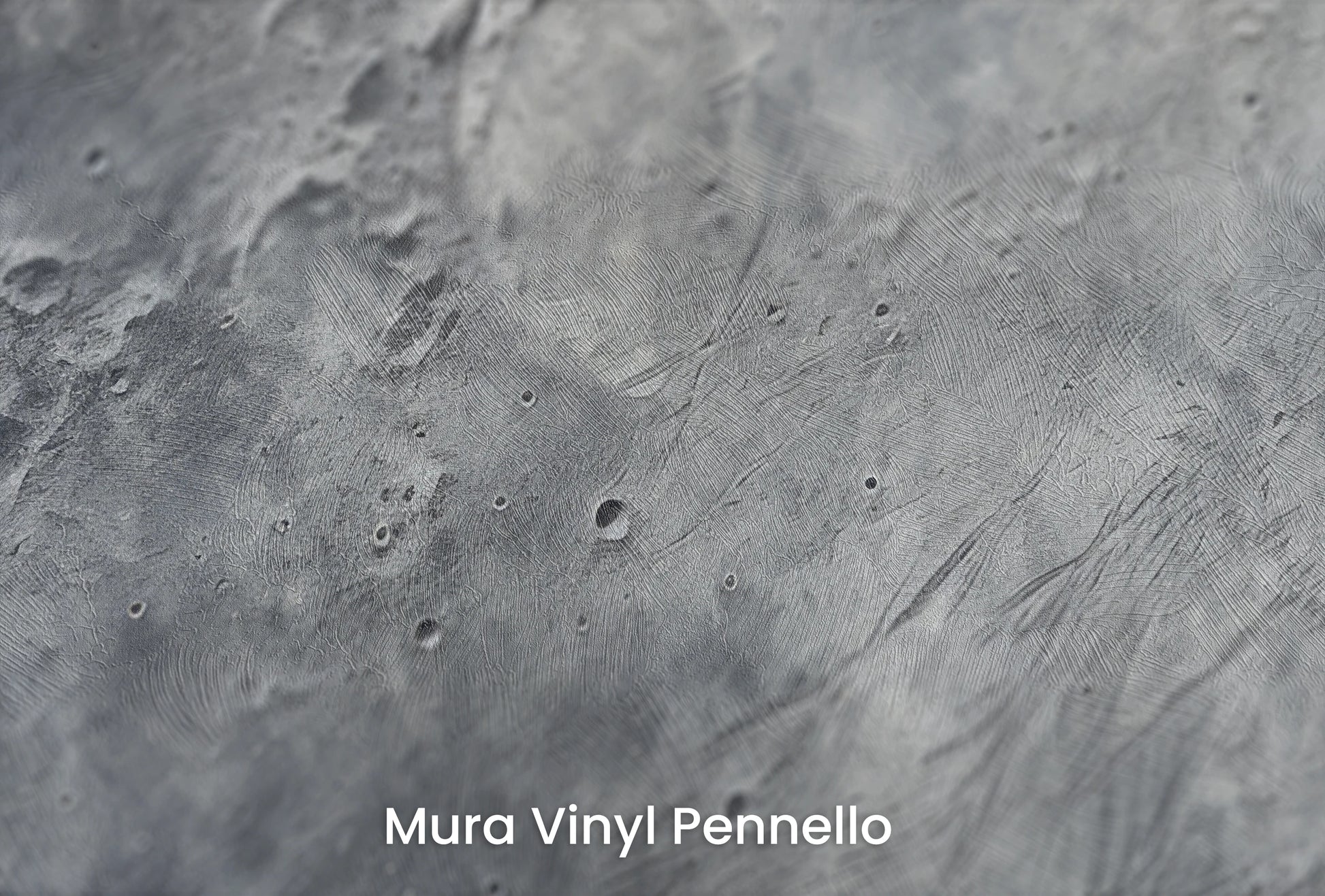 Zbliżenie na artystyczną fototapetę o nazwie Moonlight Sonata na podłożu Mura Vinyl Pennello - faktura pociągnięć pędzla malarskiego.