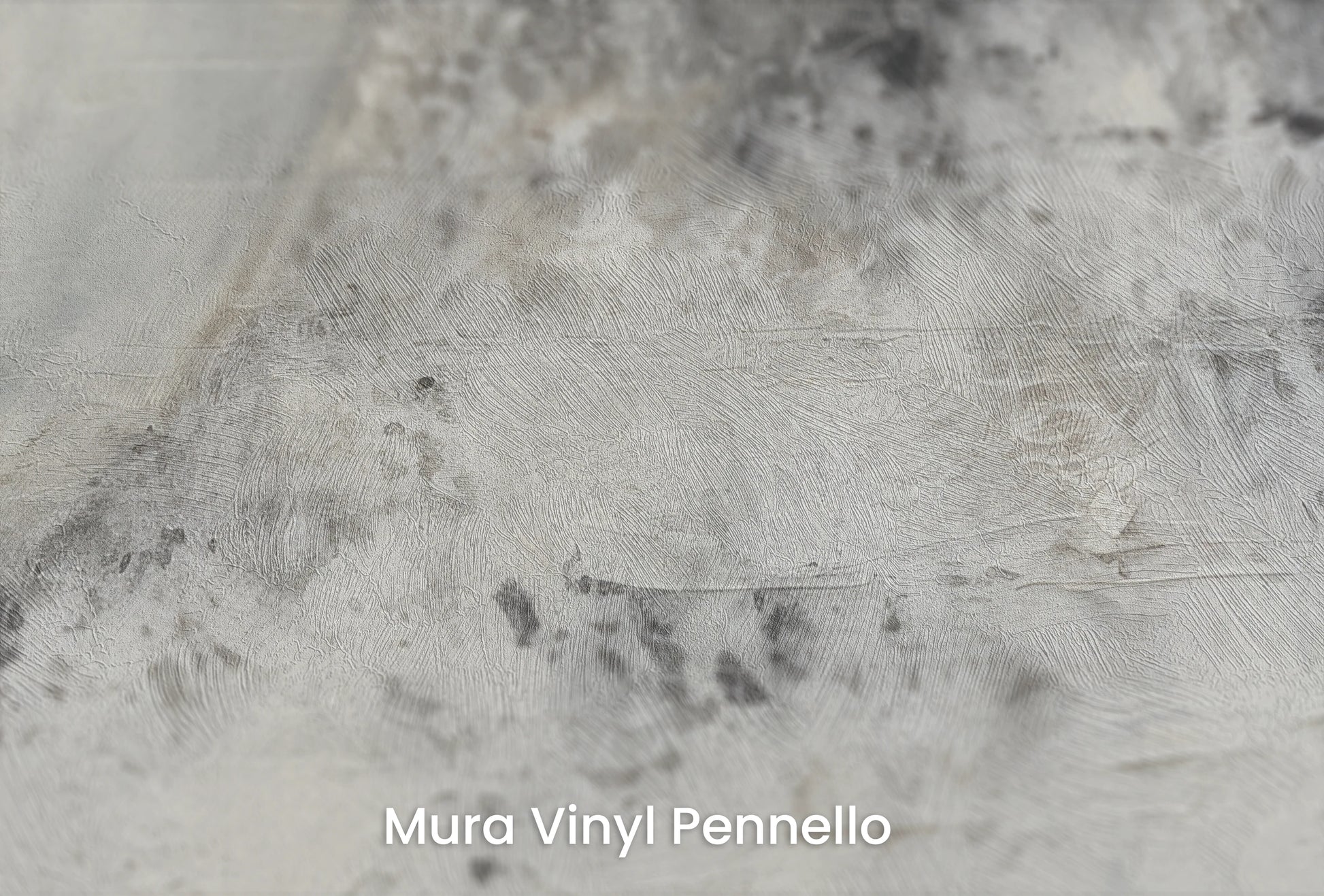 Zbliżenie na artystyczną fototapetę o nazwie Mercury's Shadow na podłożu Mura Vinyl Pennello - faktura pociągnięć pędzla malarskiego.