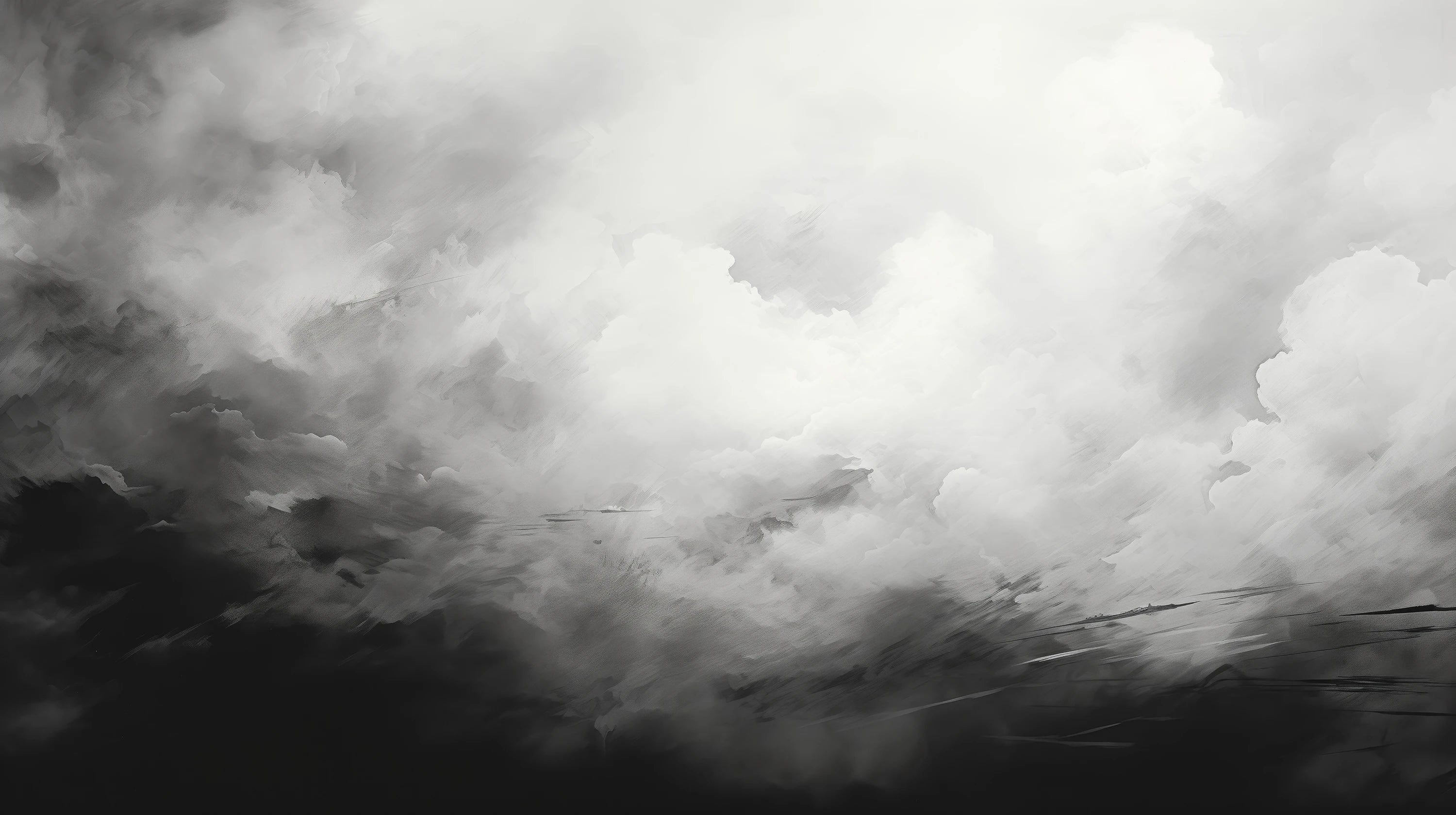 Podgląd wzoru: Prezentacja całego wzoru fototapety o nazwie Monochrome Whispers