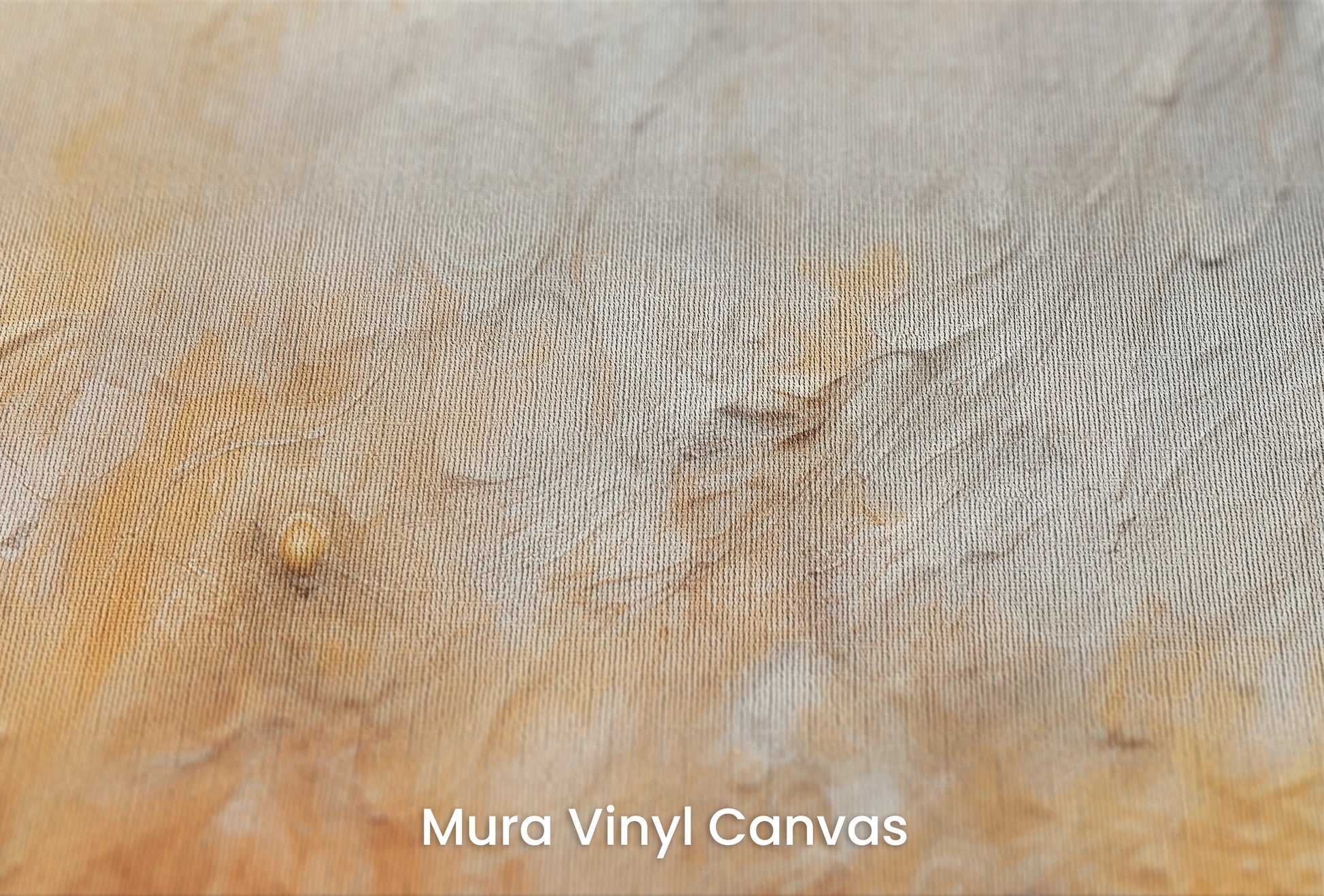 Zbliżenie na artystyczną fototapetę o nazwie Lunar Eclipse na podłożu Mura Vinyl Canvas - faktura naturalnego płótna.