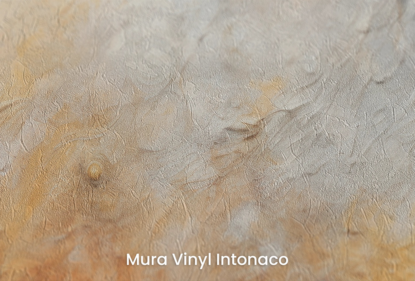 Zbliżenie na artystyczną fototapetę o nazwie Lunar Eclipse na podłożu Mura Vinyl Intonaco - struktura tartego tynku.