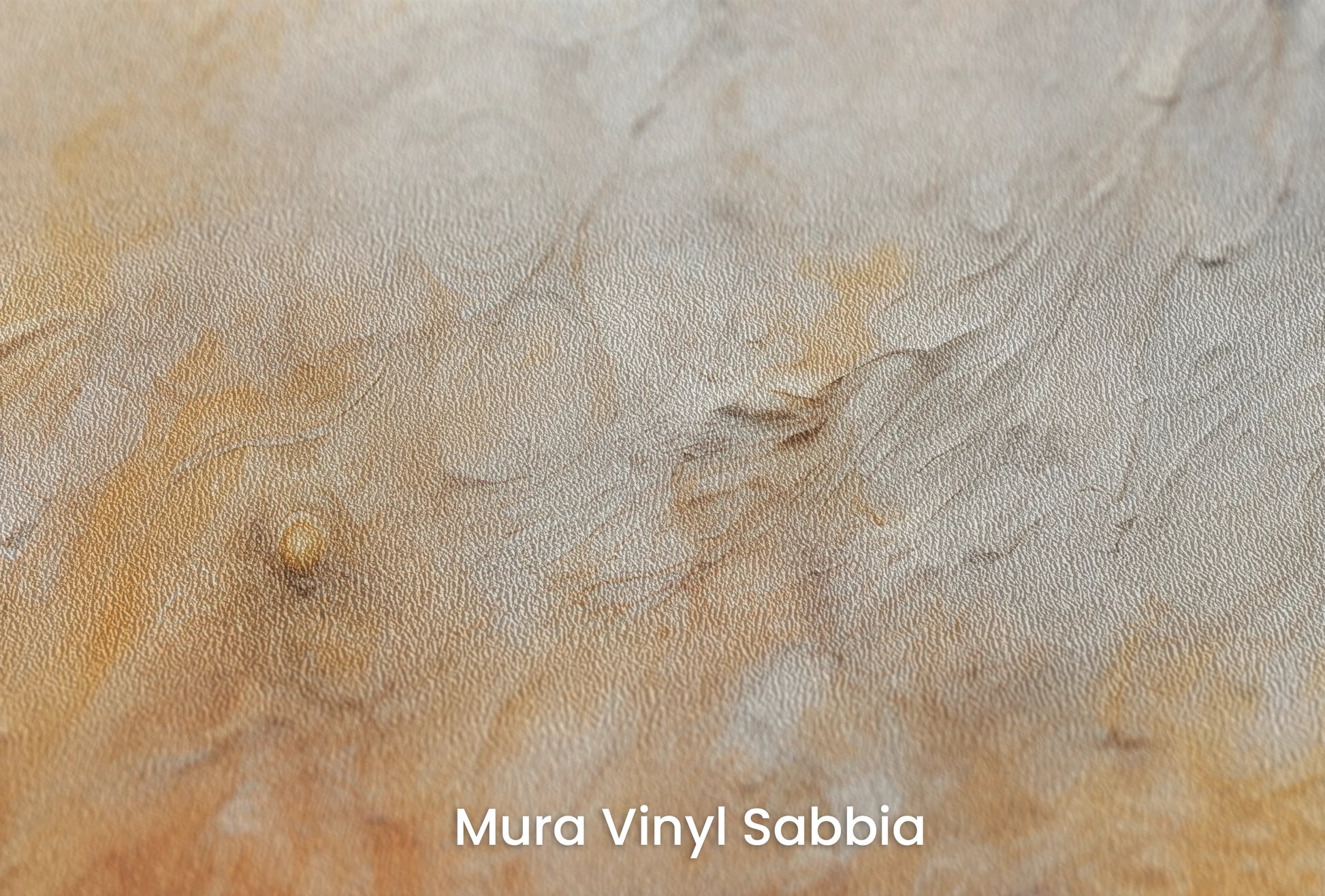 Zbliżenie na artystyczną fototapetę o nazwie Lunar Eclipse na podłożu Mura Vinyl Sabbia struktura grubego ziarna piasku.