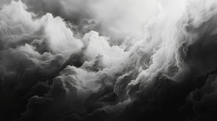 Prezentacja całego wzoru fototapety o nazwie Ethereal Stratus