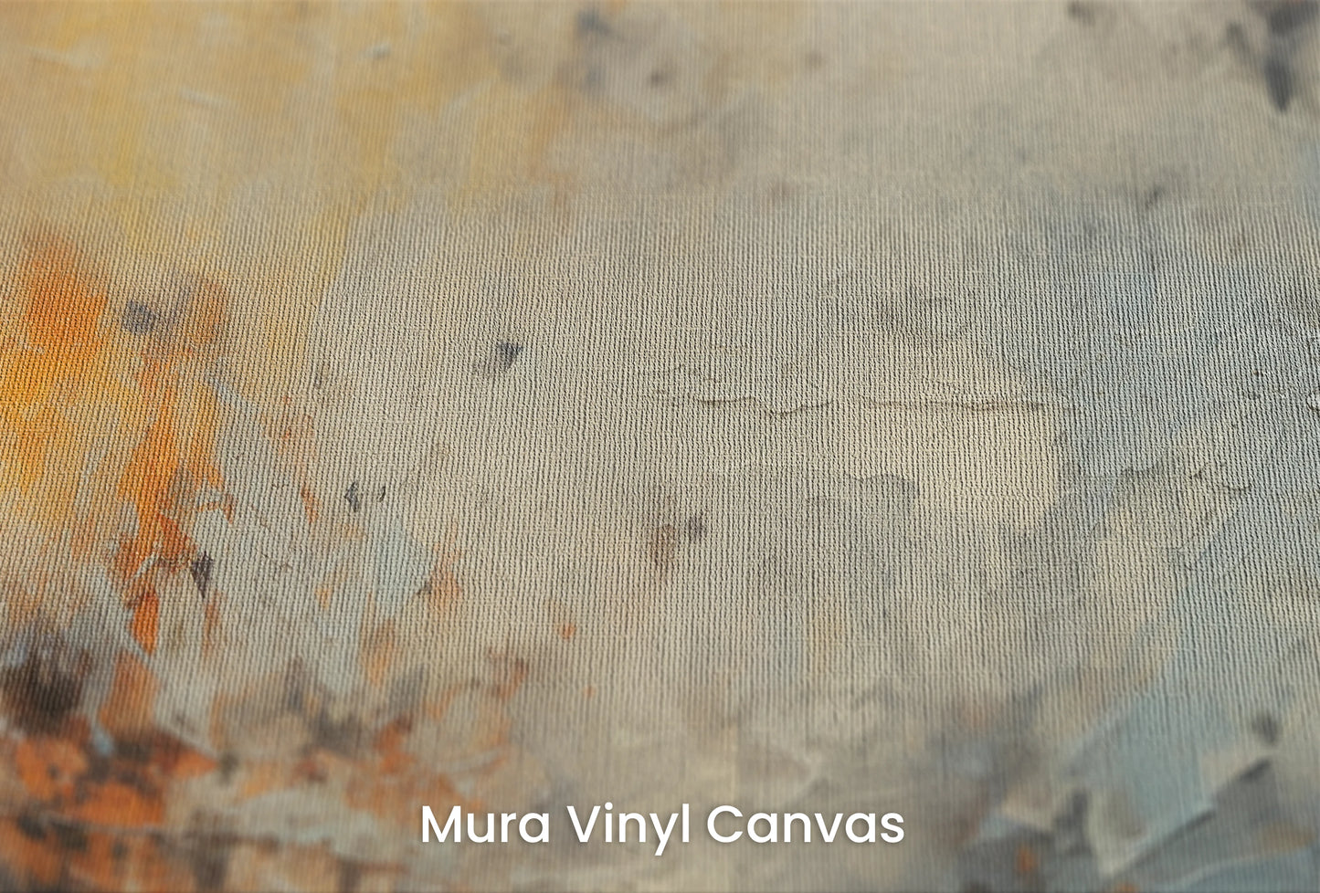 Zbliżenie na artystyczną fototapetę o nazwie Lunar Surface #3 na podłożu Mura Vinyl Canvas - faktura naturalnego płótna.