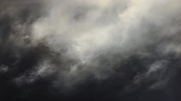 Prezentacja całego wzoru fototapety o nazwie Silver Storm