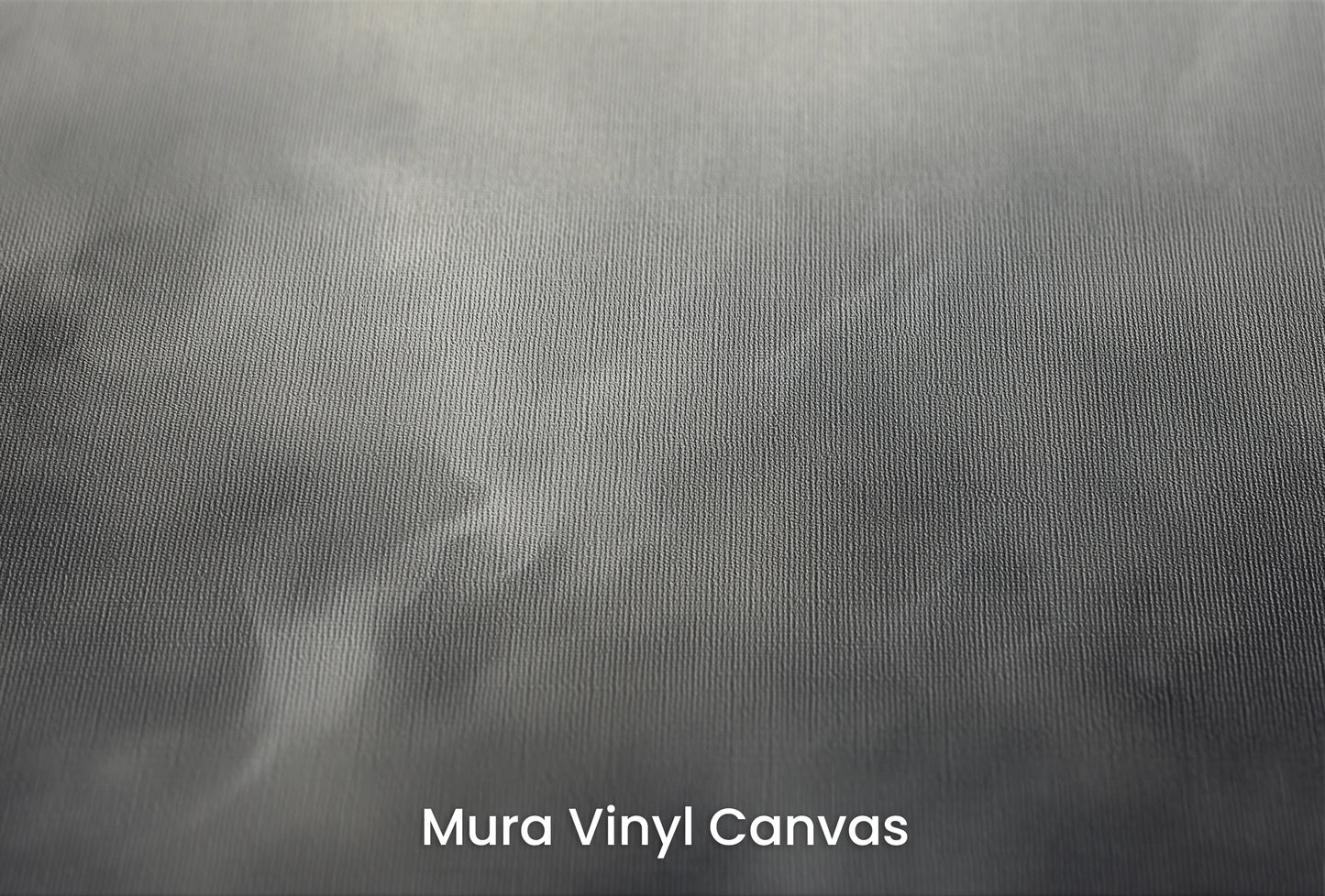 Zbliżenie na artystyczną fototapetę o nazwie Silver Storm na podłożu Mura Vinyl Canvas - faktura naturalnego płótna.