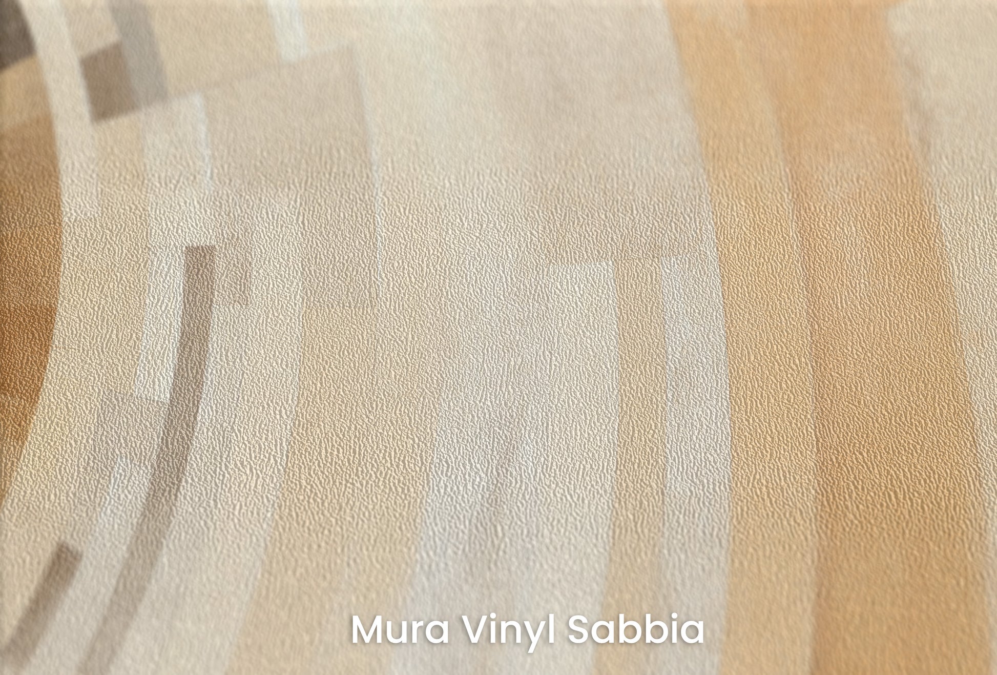 Zbliżenie na artystyczną fototapetę o nazwie SOLAR GLORY RAYS na podłożu Mura Vinyl Sabbia struktura grubego ziarna piasku.