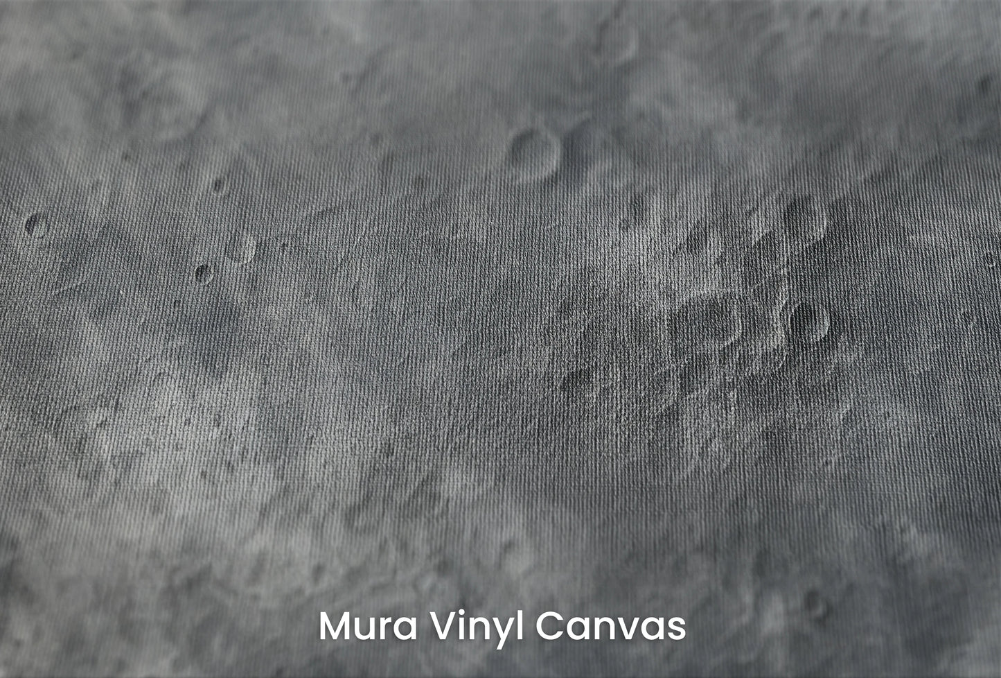 Zbliżenie na artystyczną fototapetę o nazwie Planetary Rise na podłożu Mura Vinyl Canvas - faktura naturalnego płótna.