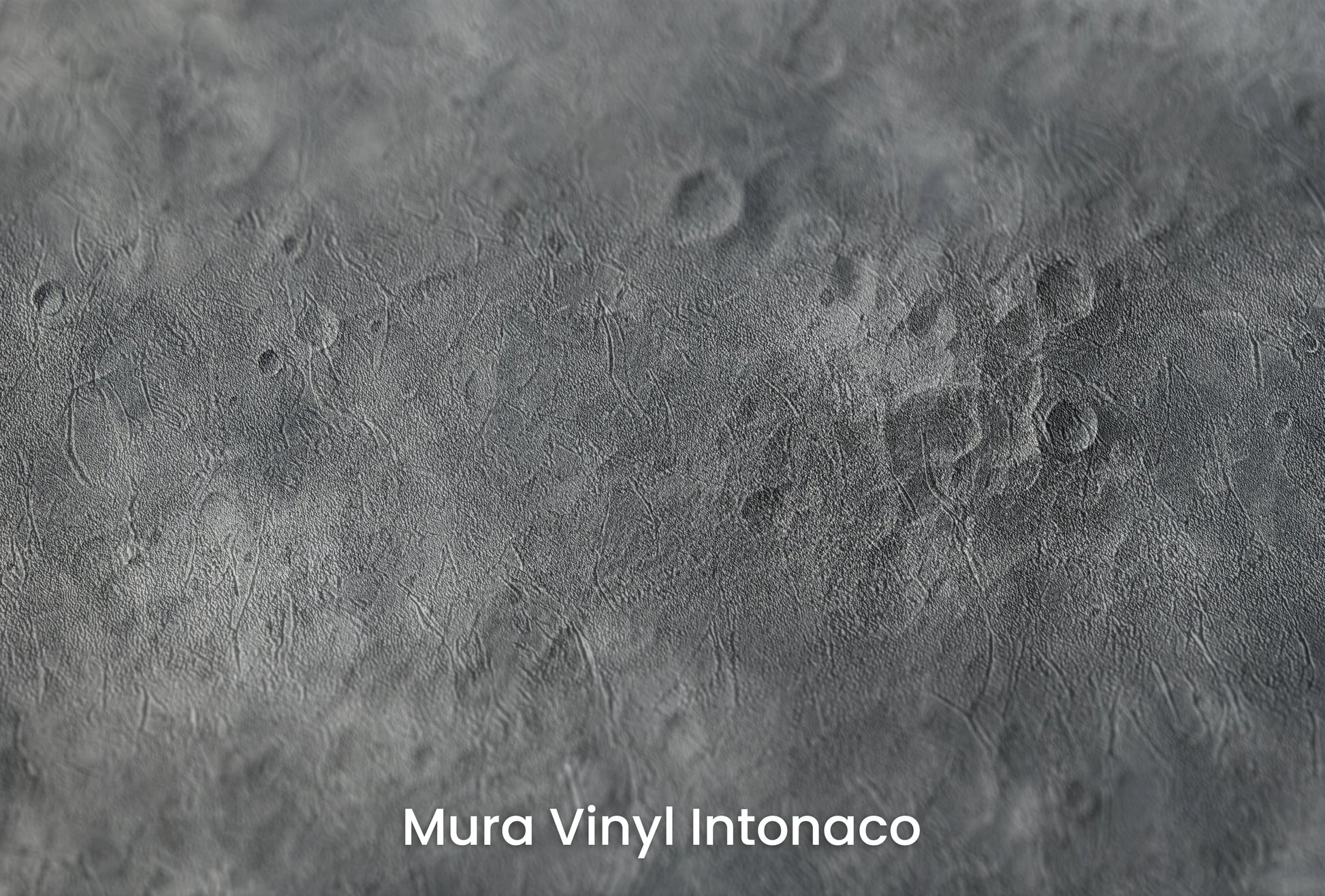 Zbliżenie na artystyczną fototapetę o nazwie Planetary Rise na podłożu Mura Vinyl Intonaco - struktura tartego tynku.