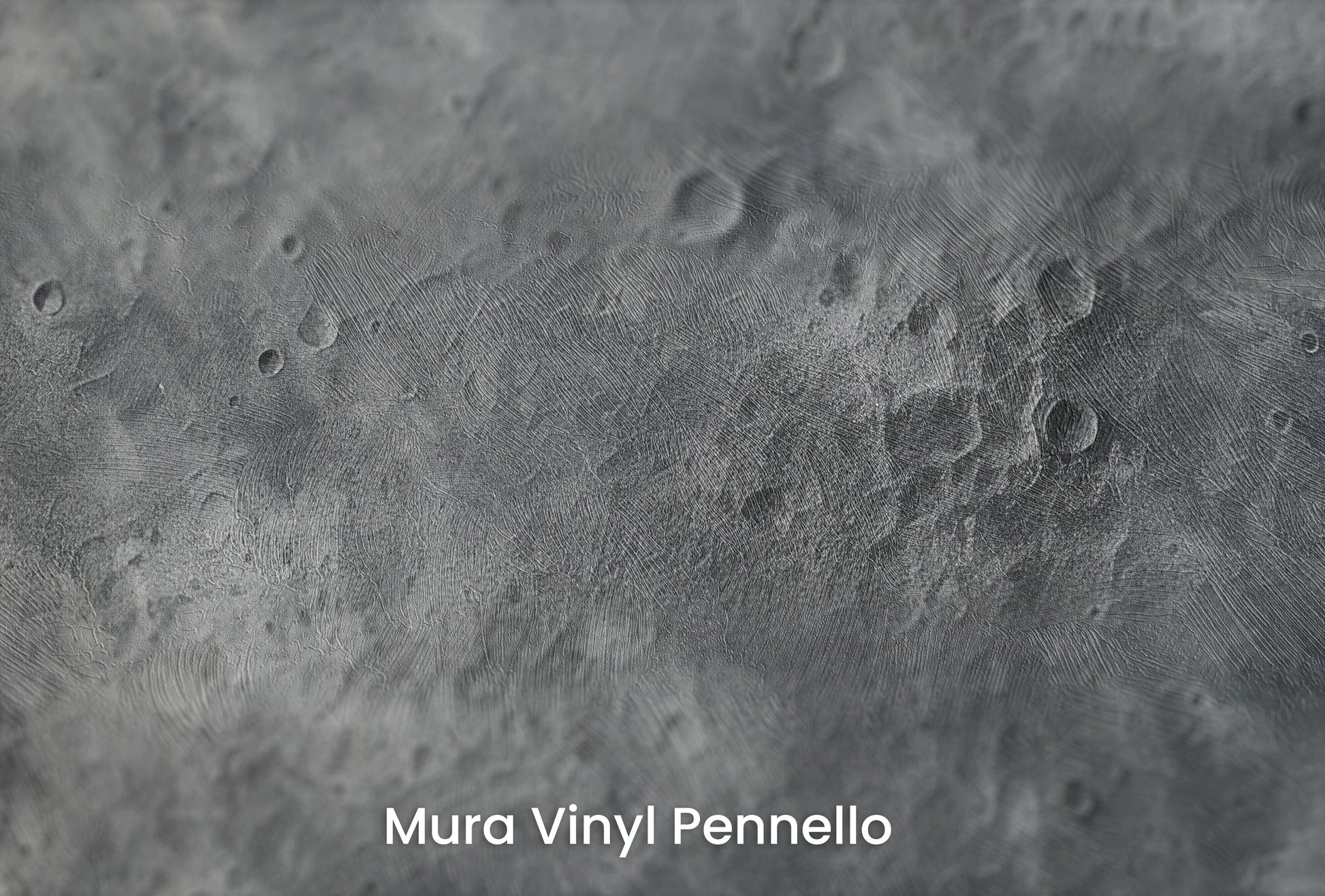 Zbliżenie na artystyczną fototapetę o nazwie Planetary Rise na podłożu Mura Vinyl Pennello - faktura pociągnięć pędzla malarskiego.