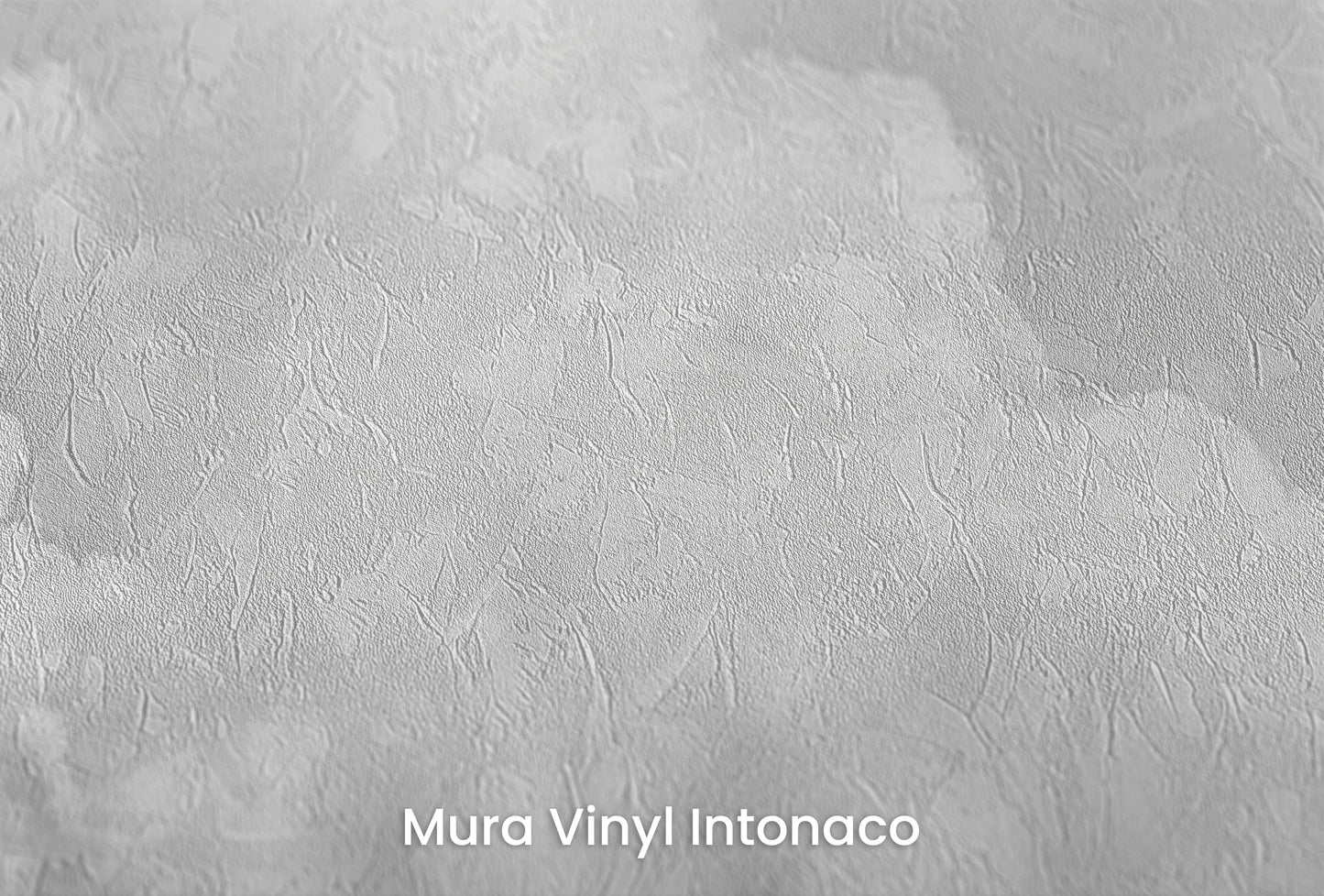 Zbliżenie na artystyczną fototapetę o nazwie Clouds of Tranquility na podłożu Mura Vinyl Intonaco - struktura tartego tynku.
