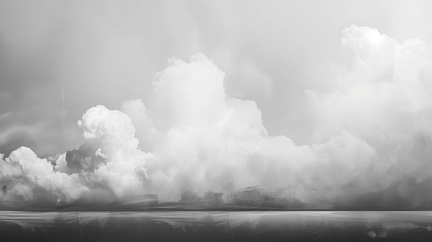 Prezentacja całego wzoru fototapety o nazwie Clouds of Tranquility