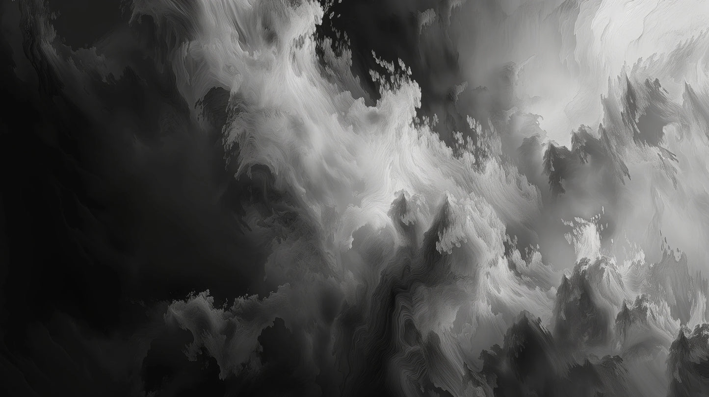 Prezentacja całego wzoru fototapety o nazwie Abstract Storm