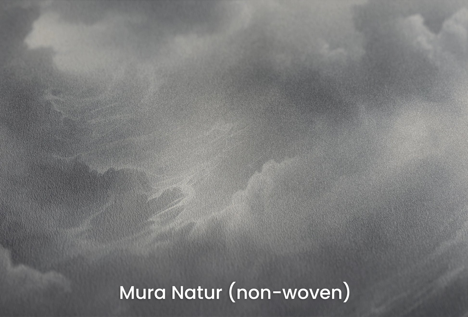 Zbliżenie na artystyczną fototapetę o nazwie Storm's Crescendo na podłożu Mura Natur (non-woven) - naturalne i ekologiczne podłoże.