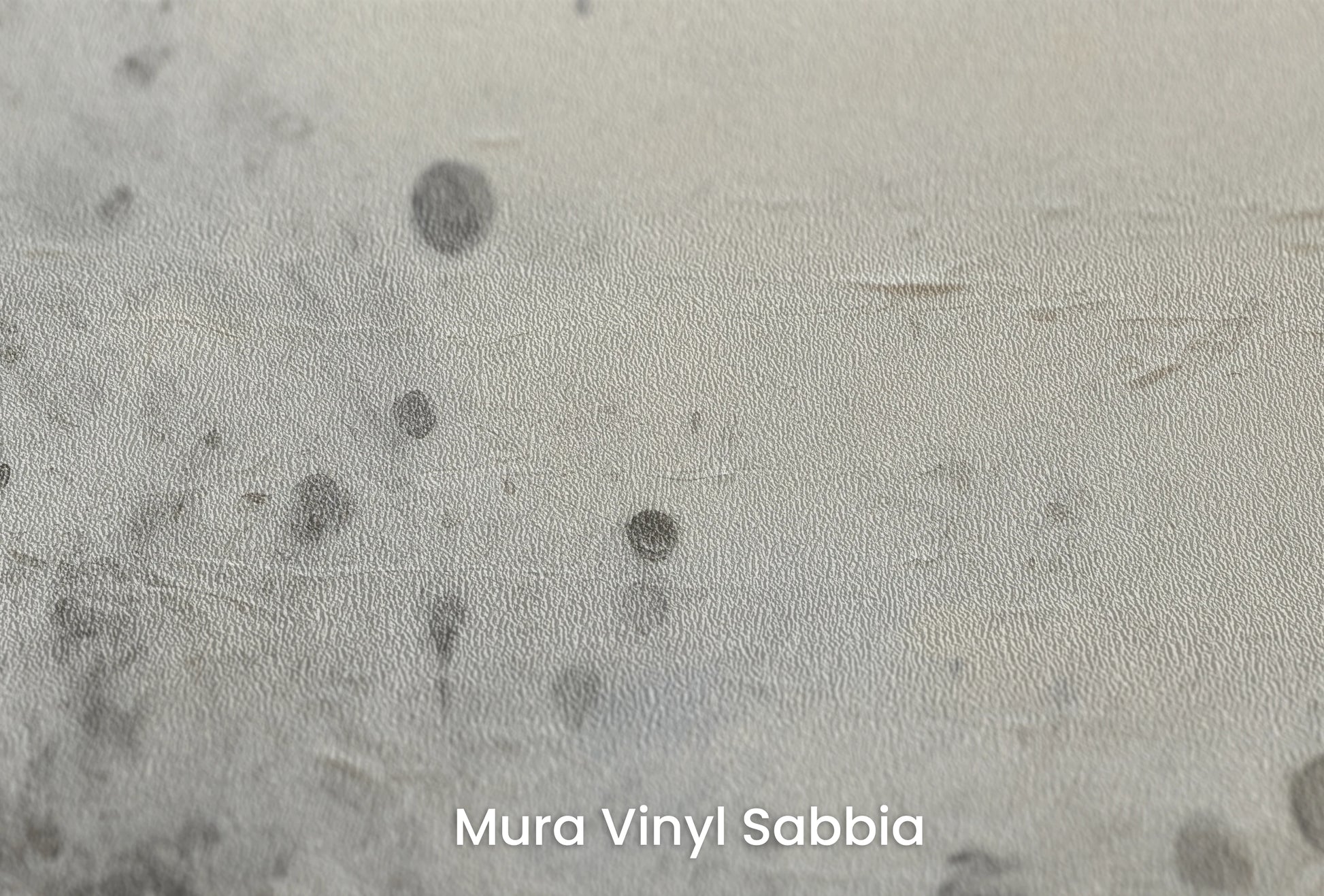Zbliżenie na artystyczną fototapetę o nazwie Uranian Chill na podłożu Mura Vinyl Sabbia struktura grubego ziarna piasku.
