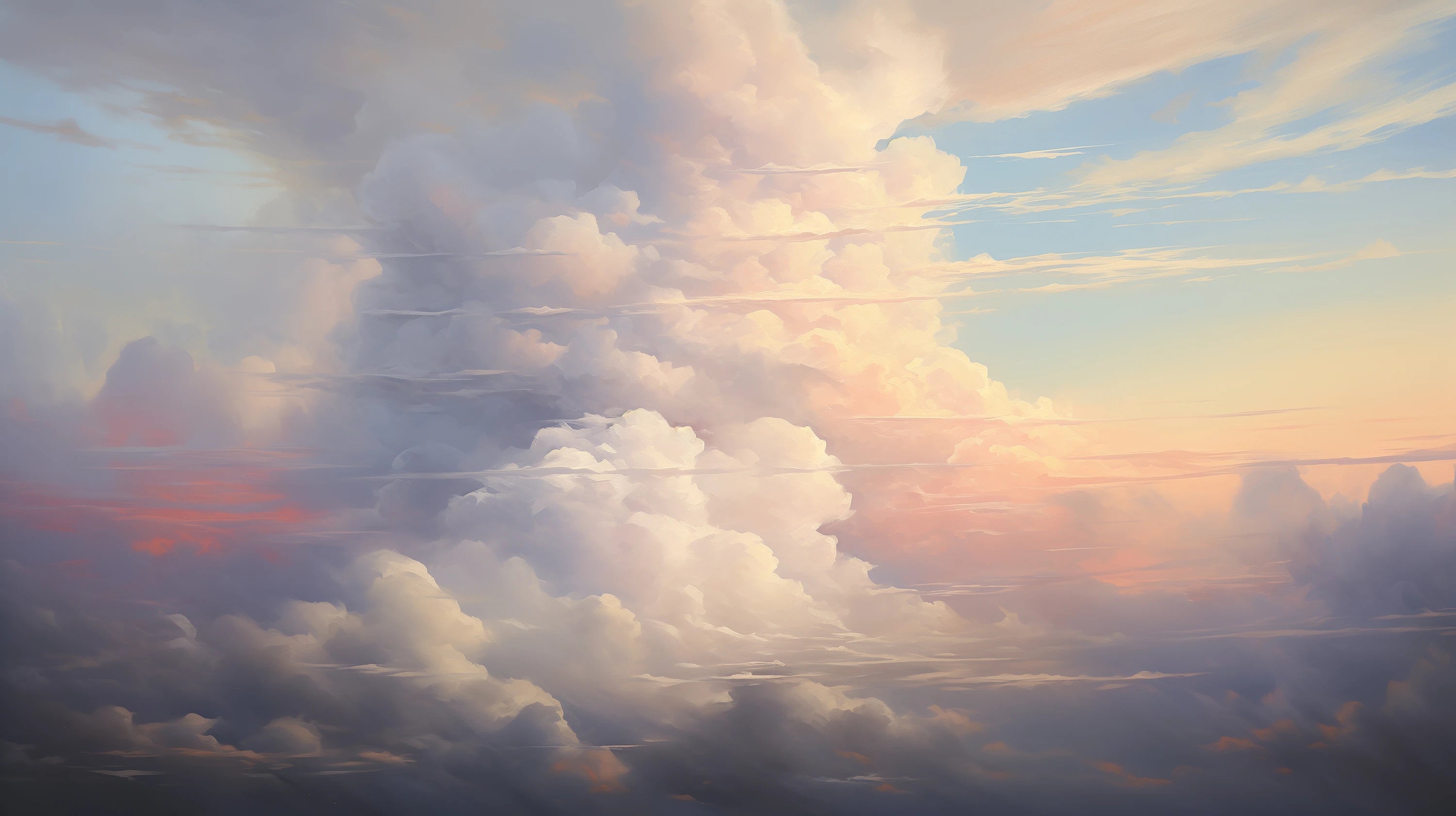 Podgląd wzoru: Prezentacja całego wzoru fototapety o nazwie Celestial Calm