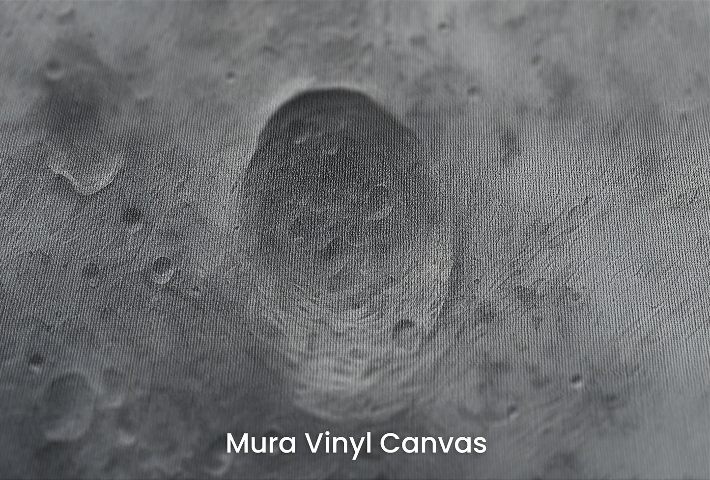 Zbliżenie na artystyczną fototapetę o nazwie Martian Swirl na podłożu Mura Vinyl Canvas - faktura naturalnego płótna.
