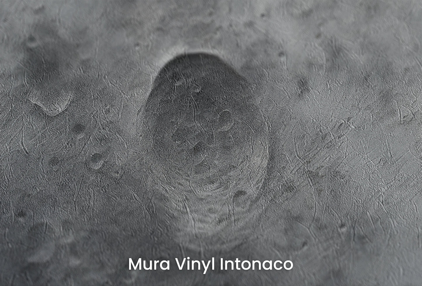 Zbliżenie na artystyczną fototapetę o nazwie Martian Swirl na podłożu Mura Vinyl Intonaco - struktura tartego tynku.