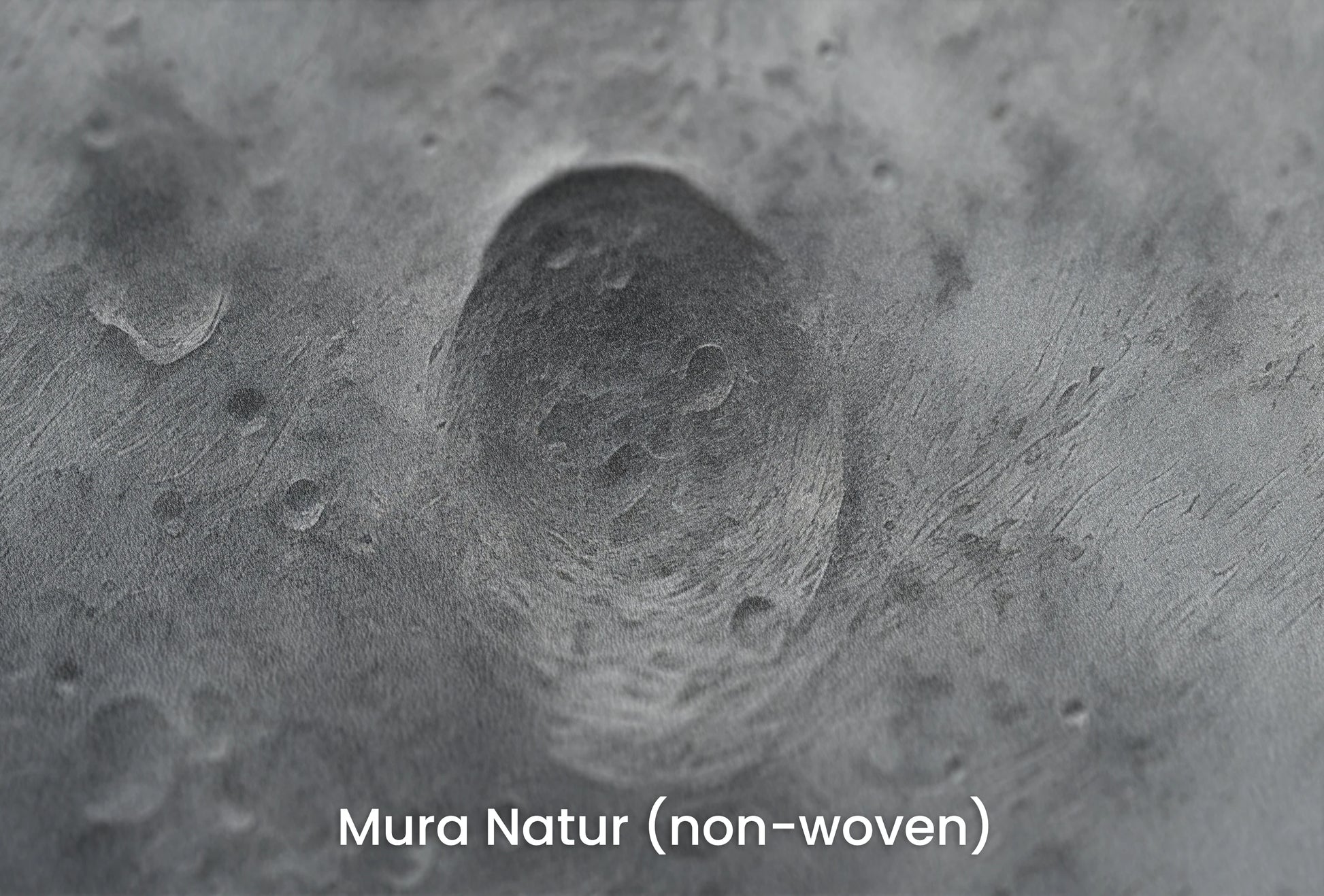 Zbliżenie na artystyczną fototapetę o nazwie Martian Swirl na podłożu Mura Natur (non-woven) - naturalne i ekologiczne podłoże.