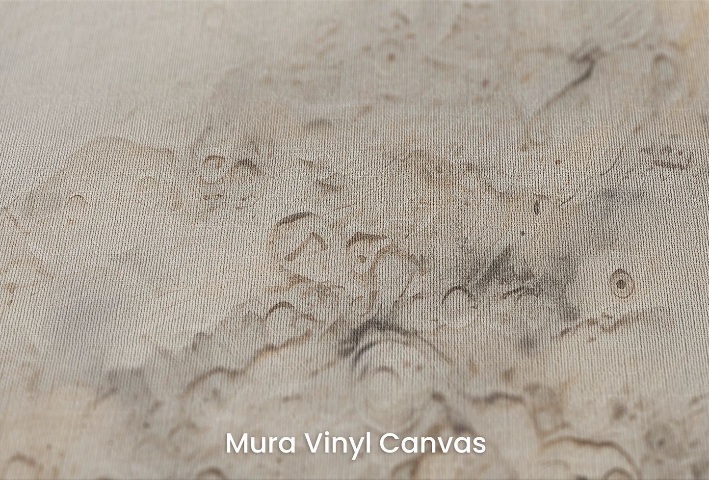 Zbliżenie na artystyczną fototapetę o nazwie Celestial Warmth na podłożu Mura Vinyl Canvas - faktura naturalnego płótna.
