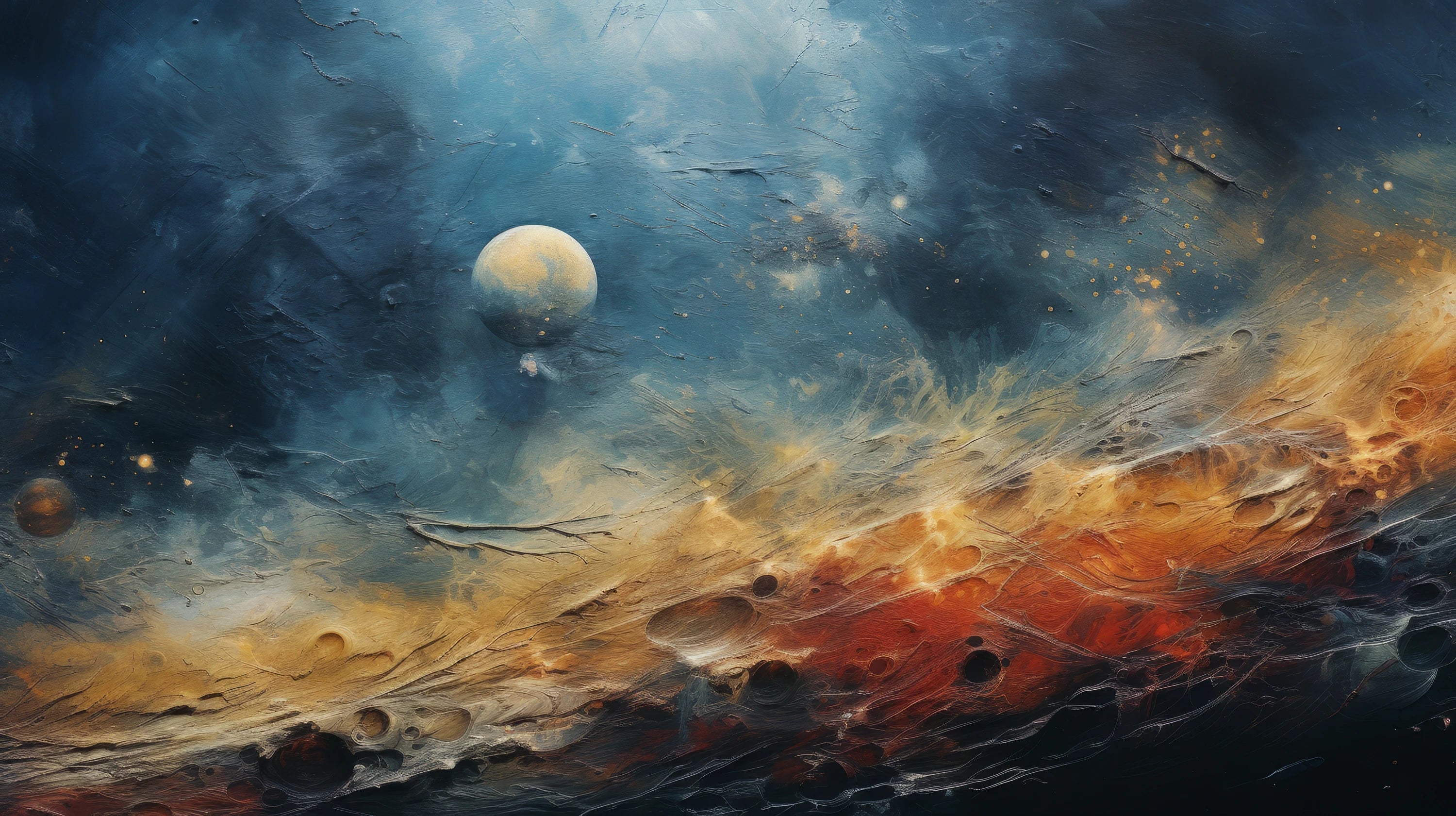 Mustervorschau: Prezentacja całego wzoru fototapety o nazwie Celestial Harmony