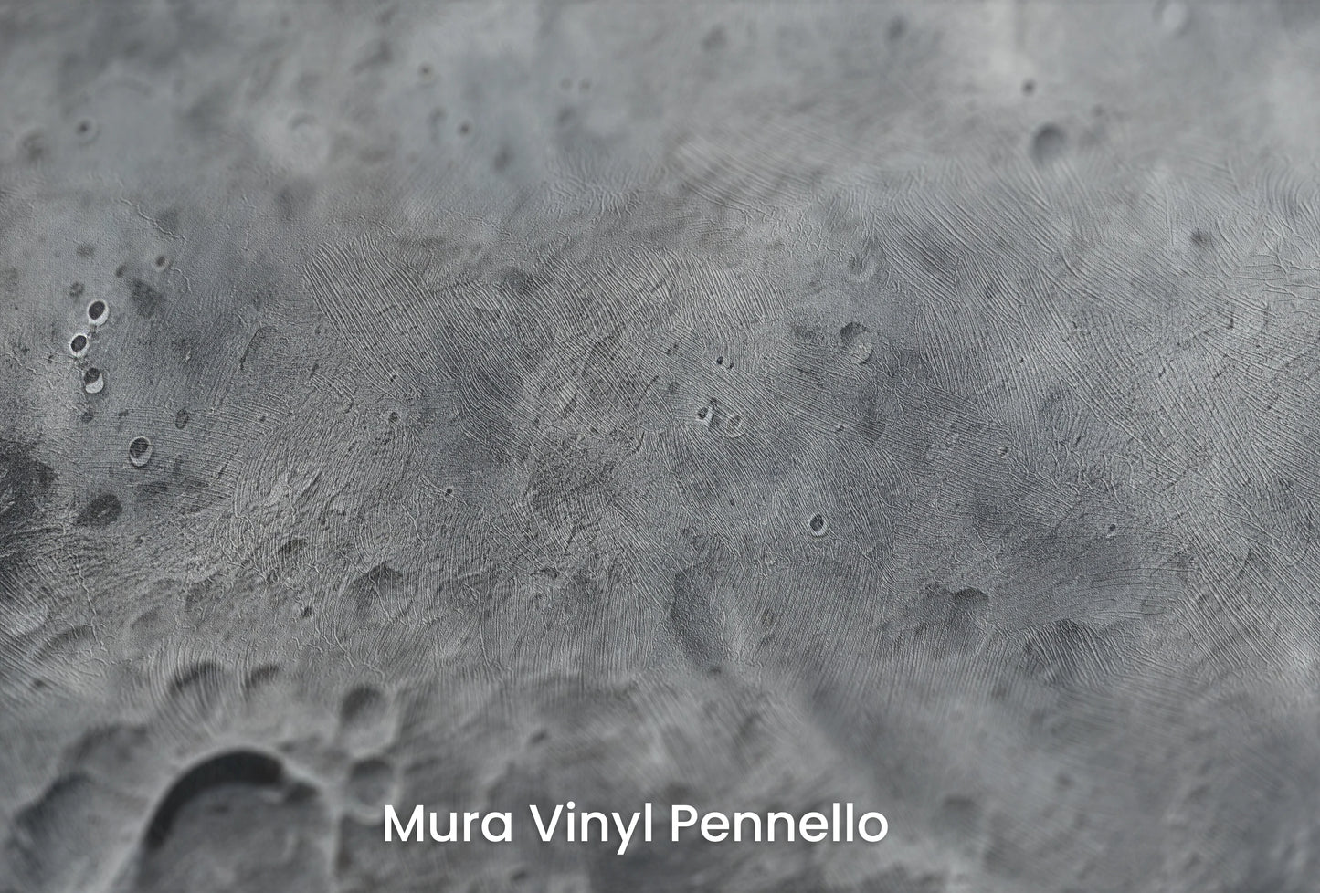 Zbliżenie na artystyczną fototapetę o nazwie Arctic Neptune na podłożu Mura Vinyl Pennello - faktura pociągnięć pędzla malarskiego.
