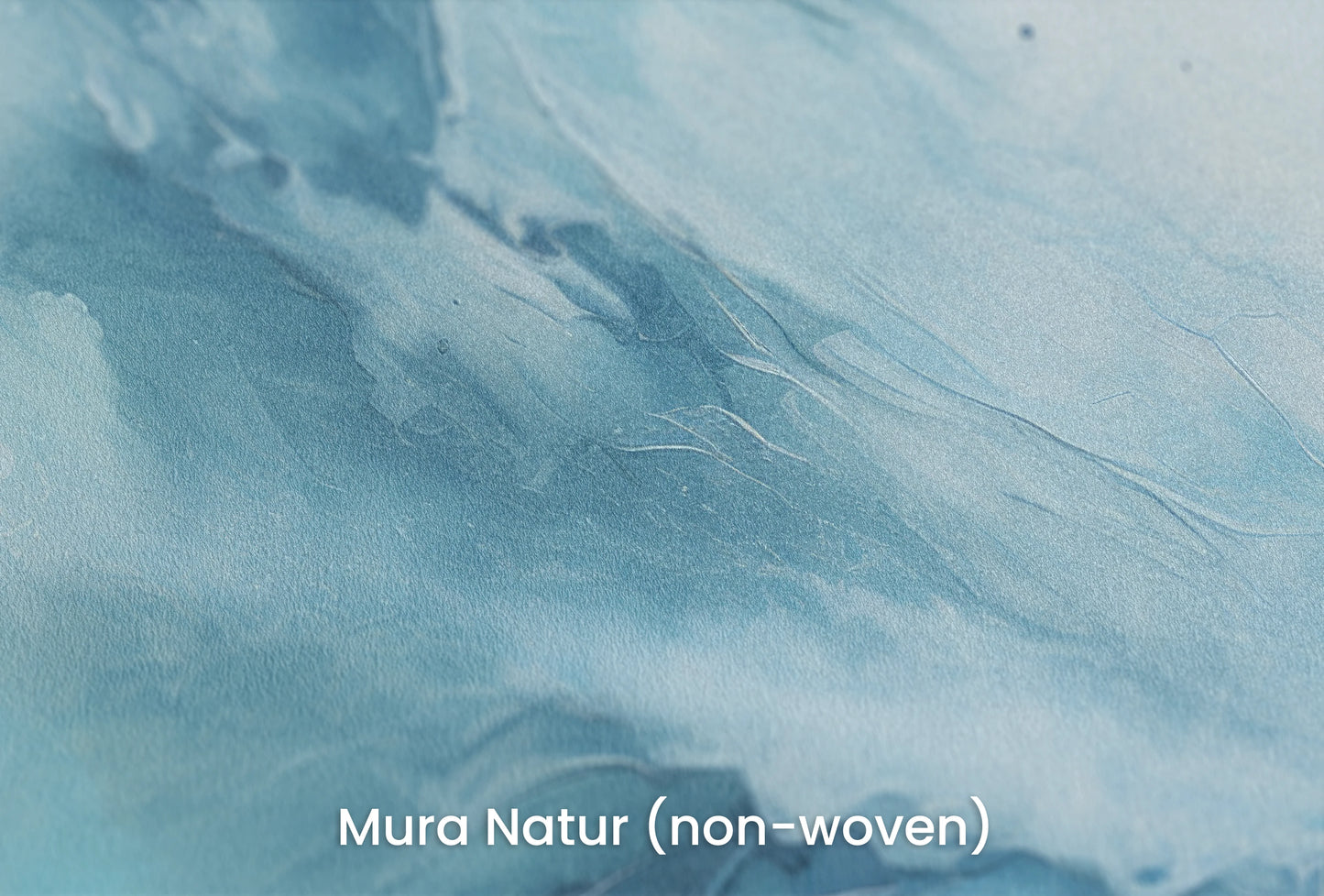Zbliżenie na artystyczną fototapetę o nazwie Terran Rise na podłożu Mura Natur (non-woven) - naturalne i ekologiczne podłoże.
