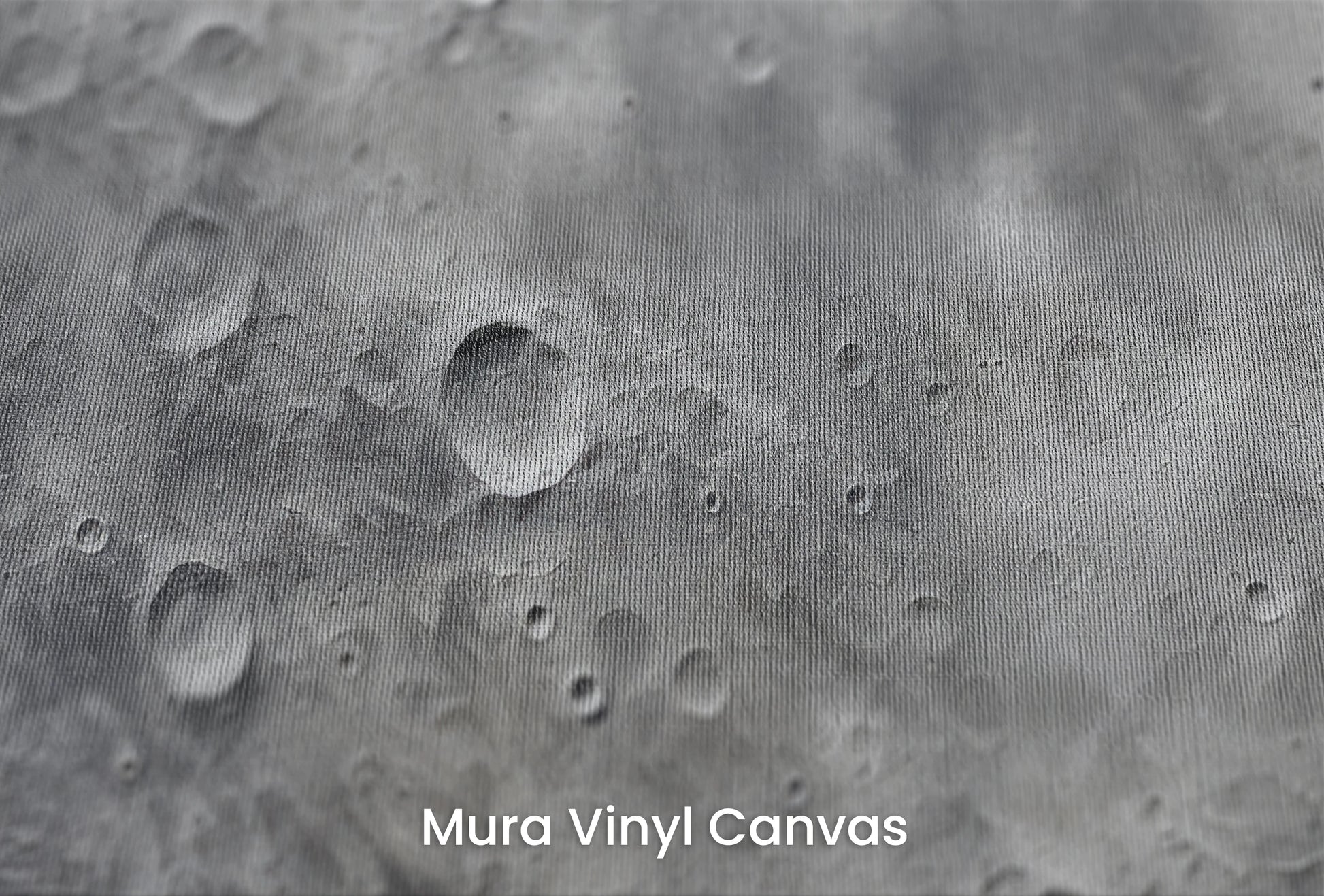 Zbliżenie na artystyczną fototapetę o nazwie Venusian Glow na podłożu Mura Vinyl Canvas - faktura naturalnego płótna.