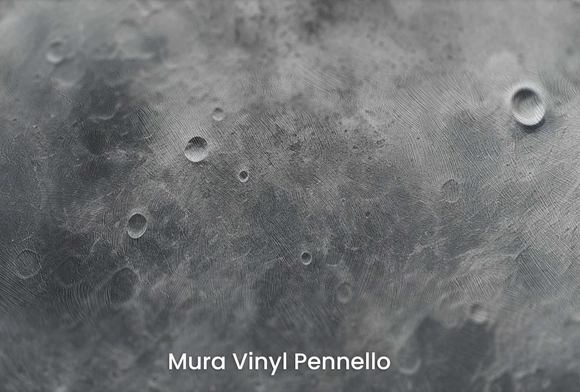 Zbliżenie na artystyczną fototapetę o nazwie Jovian Vortex na podłożu Mura Vinyl Pennello - faktura pociągnięć pędzla malarskiego.