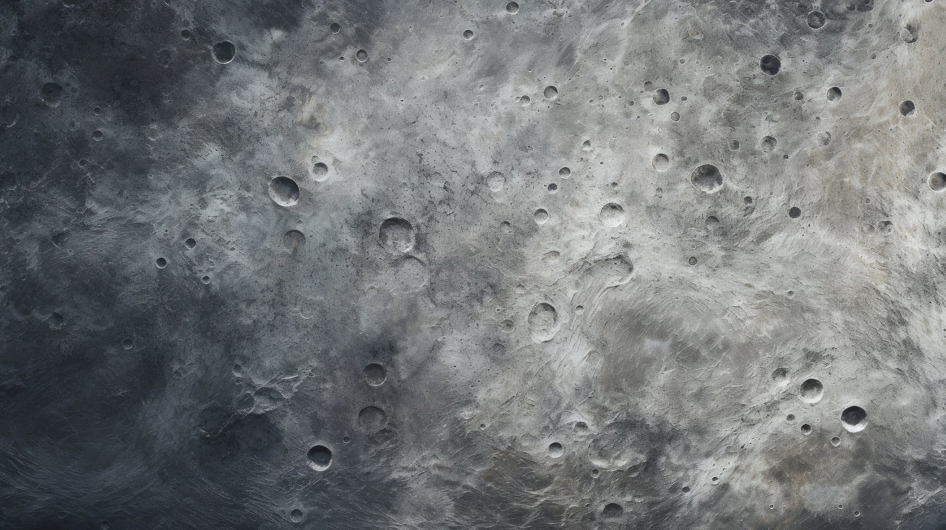 Prezentacja całego wzoru fototapety o nazwie Lunar Desert