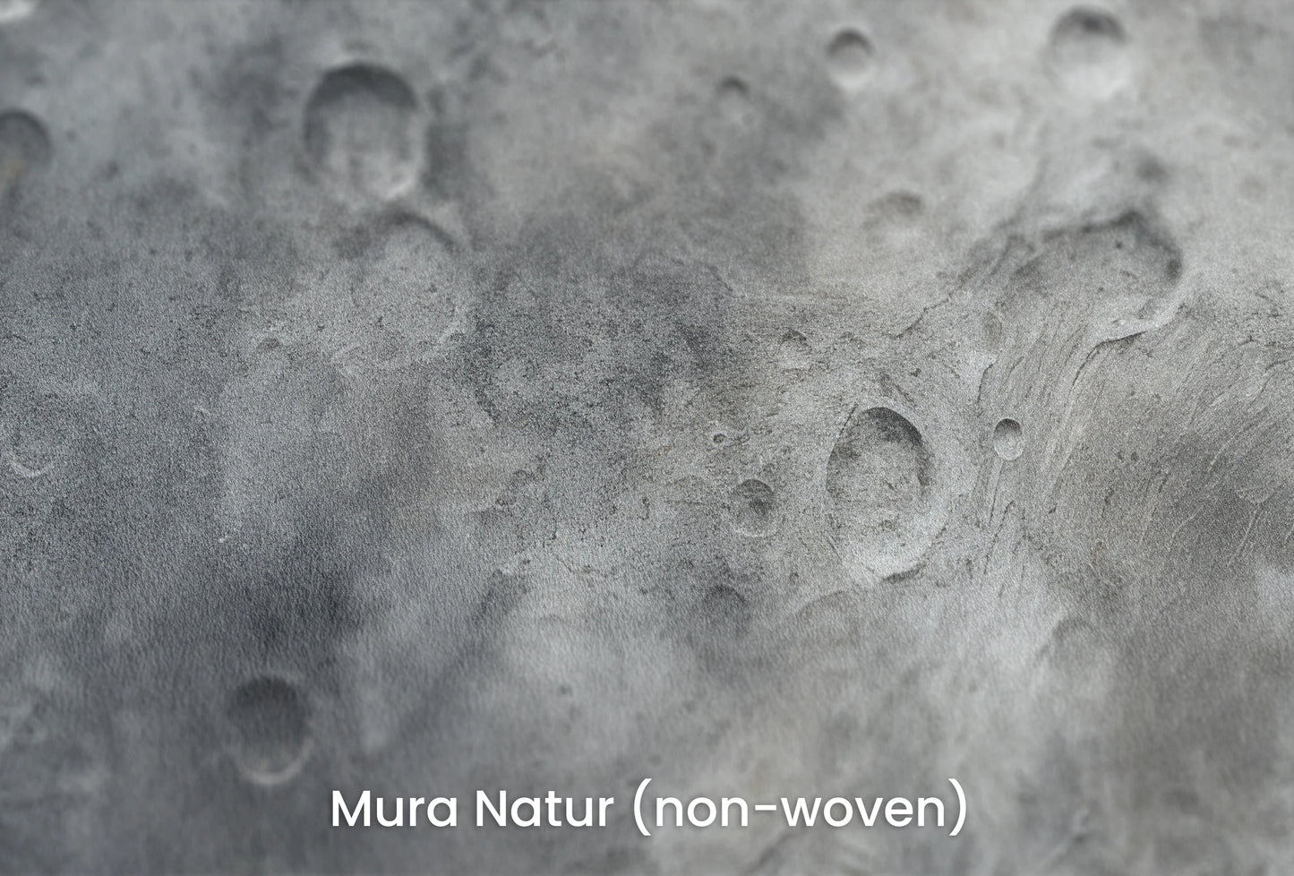 Zbliżenie na artystyczną fototapetę o nazwie Lunar Desert na podłożu Mura Natur (non-woven) - naturalne i ekologiczne podłoże.