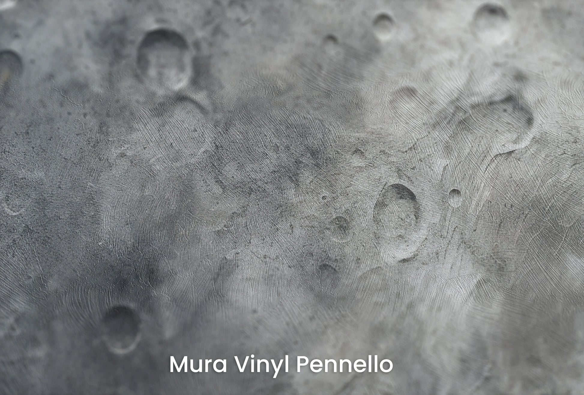 Zbliżenie na artystyczną fototapetę o nazwie Lunar Desert na podłożu Mura Vinyl Pennello - faktura pociągnięć pędzla malarskiego.