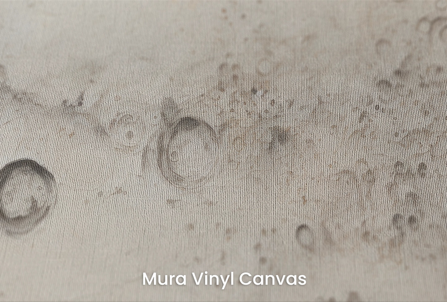 Zbliżenie na artystyczną fototapetę o nazwie Jupiter's Swirl na podłożu Mura Vinyl Canvas - faktura naturalnego płótna.