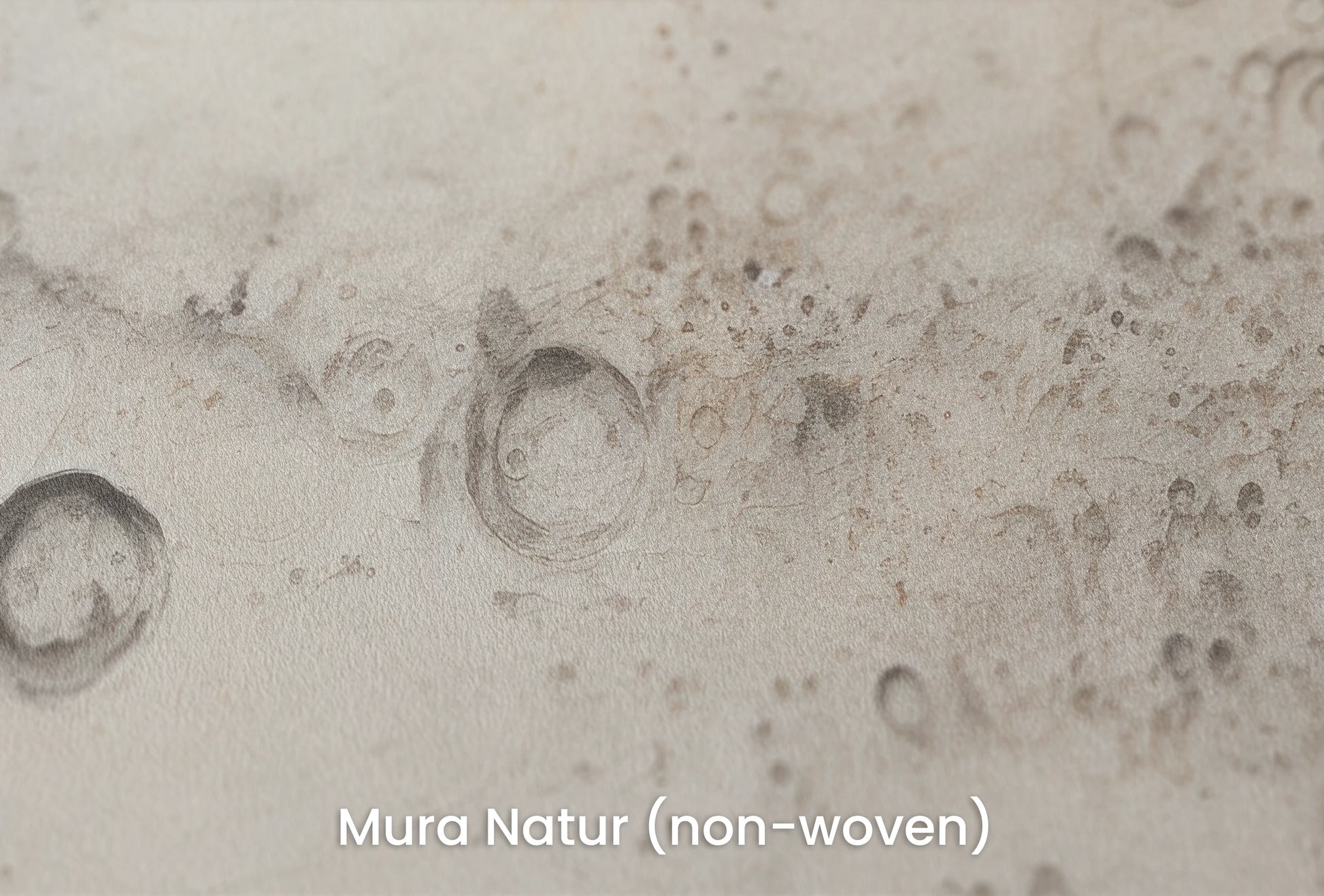 Zbliżenie na artystyczną fototapetę o nazwie Jupiter's Swirl na podłożu Mura Natur (non-woven) - naturalne i ekologiczne podłoże.